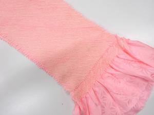 正絹　振袖用　絞り帯揚げ